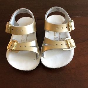 Gold Salt Water Sandals